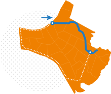 성내천길 : 거리 : 6.0Km, 소요시간 : 1시간30분, 코스 : 송파소리길14안내판~올림픽공원벚꽃길~성내4교