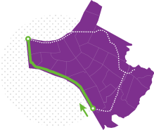 탄천길 : 거리 : 7.4Km, 소요시간 : 2시간