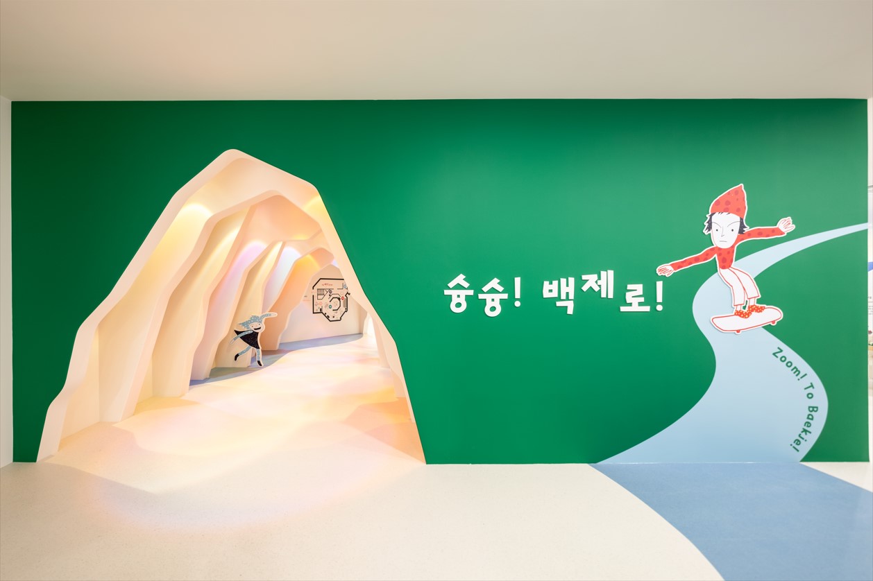 서울백제어린이 박물관 내부 모습