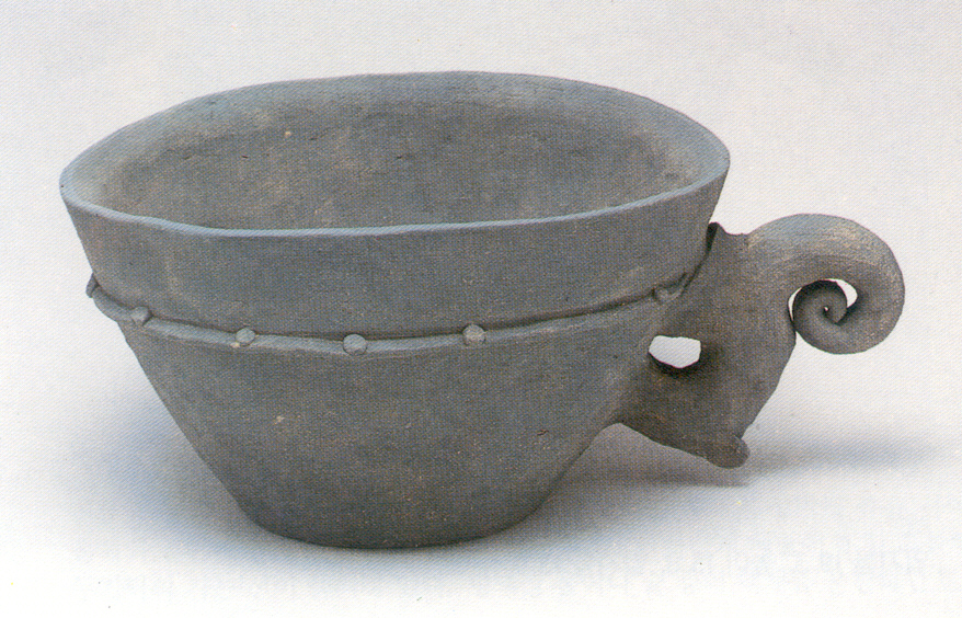 손잡이잔(Cup with handle) 의 이미지